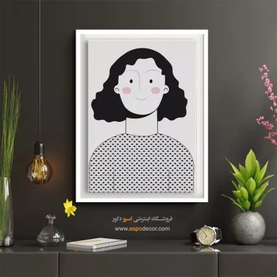 خرید تابلو چهره برای کافه - سحر و جادو – تابلو چهره - اسپو دکور