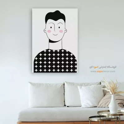 خرید تابلو پرتره بزرگ برای دفتر