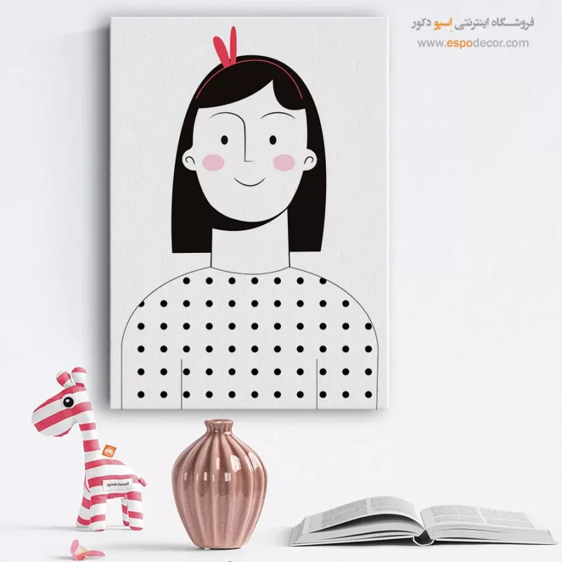 خرید تابلو پرتره بدون قاب برای خانه