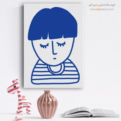 خرید تابلو صورت قاب‌دار برای سالن زیبایی