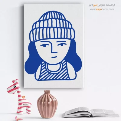 خرید تابلو پرتره هنری برای اتاق خواب
