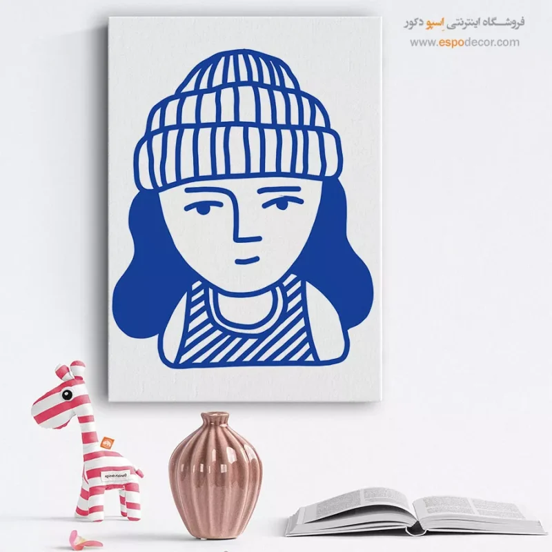 خرید تابلو پرتره هنری برای اتاق خواب