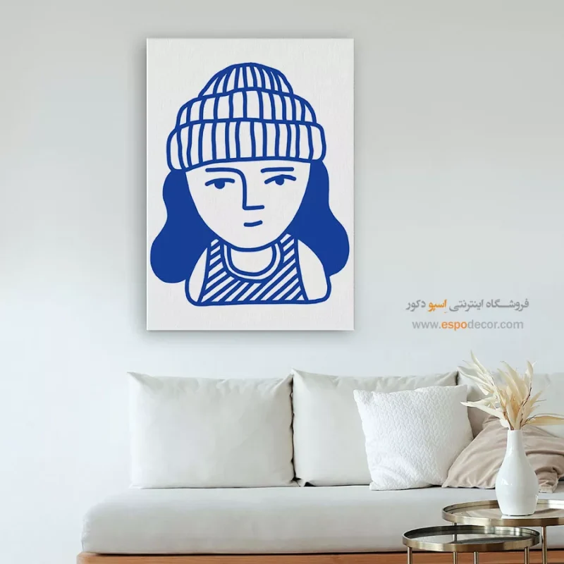 خرید تابلو پرتره هنری برای اتاق خواب