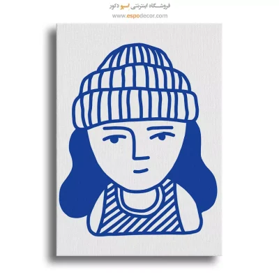 خرید تابلو پرتره هنری برای اتاق خواب