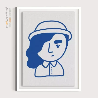 قیمت تابلو چهره هنری - حقیقت – تابلو چهره - اسپو دکور