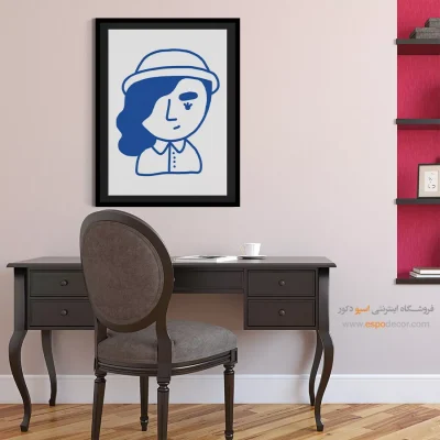 قیمت تابلو چهره هنری - حقیقت – تابلو چهره - اسپو دکور