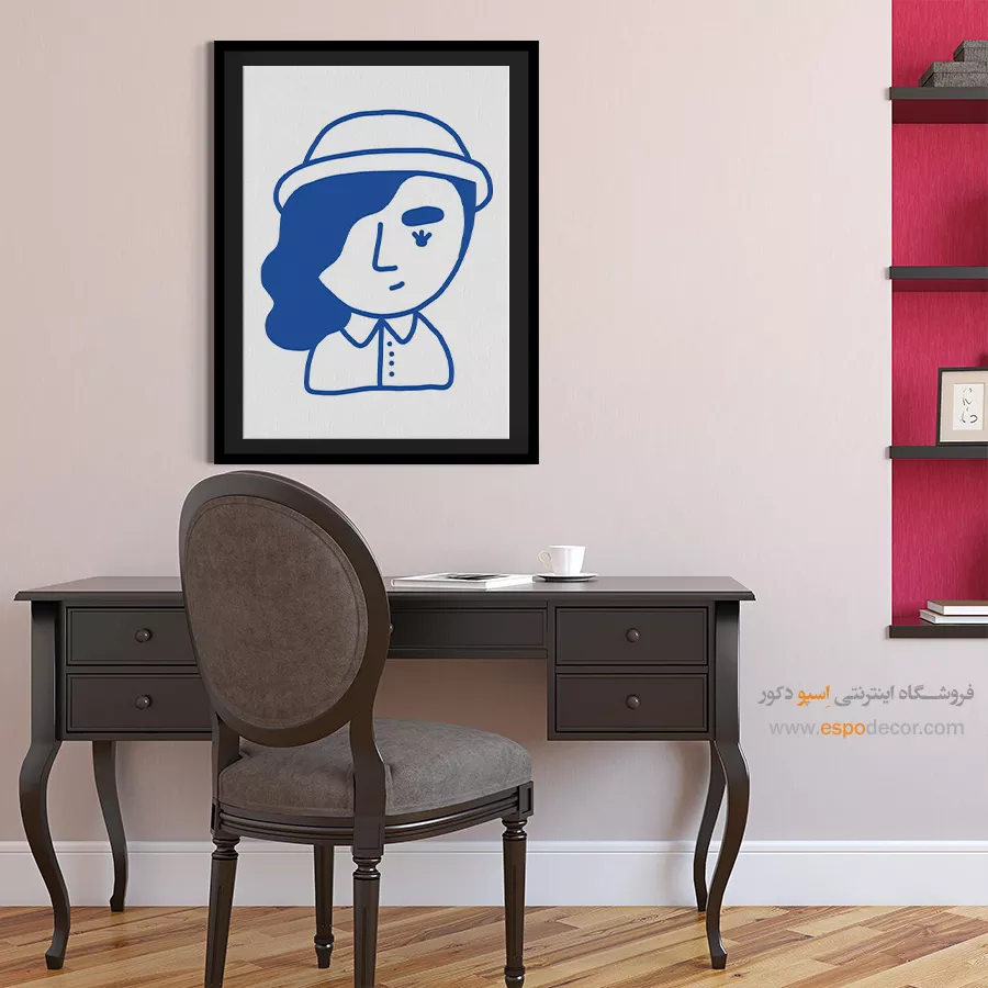 قیمت تابلو چهره هنری - حقیقت – تابلو چهره - اسپو دکور