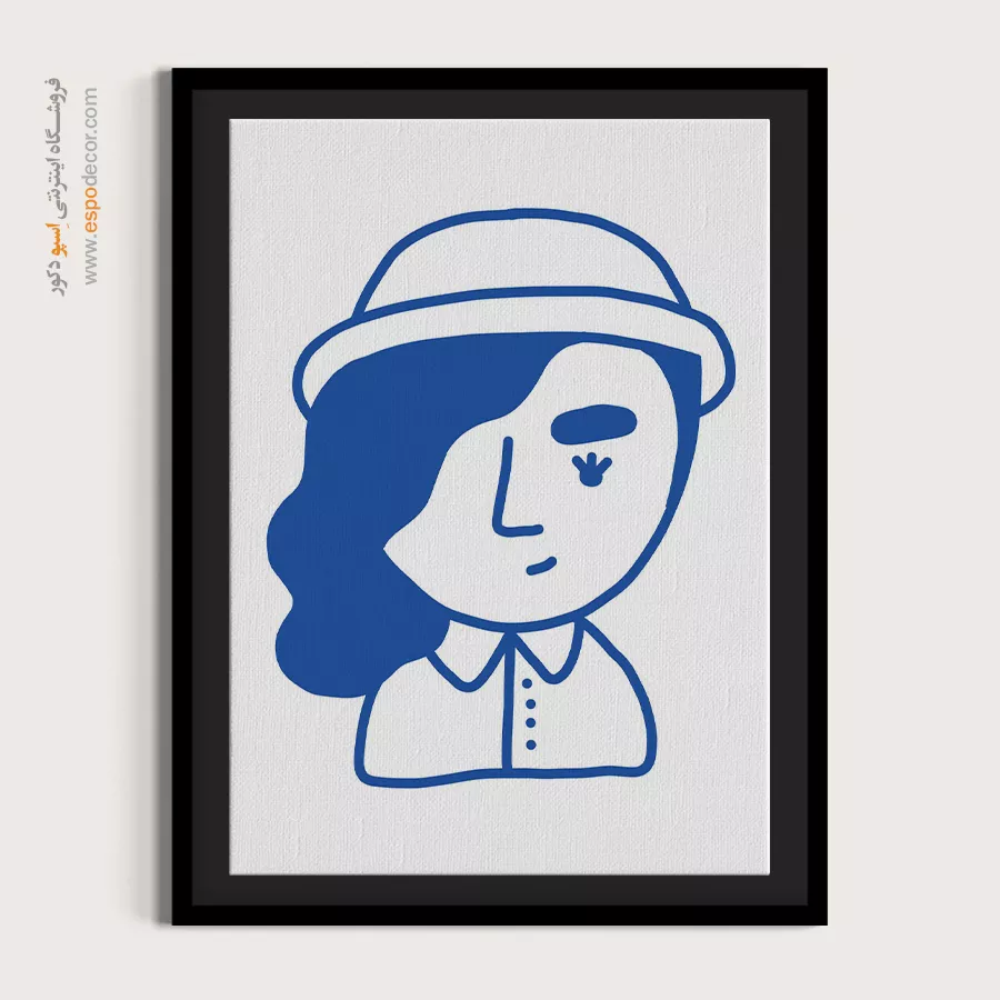 قیمت تابلو چهره هنری - حقیقت – تابلو چهره - اسپو دکور