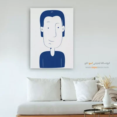 خرید تابلو چهره رنگی برای سالن زیبایی