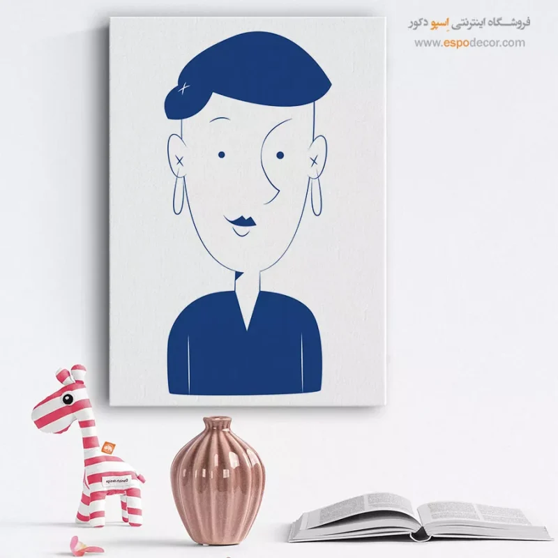 تابلو پرتره هنری برای دفتر