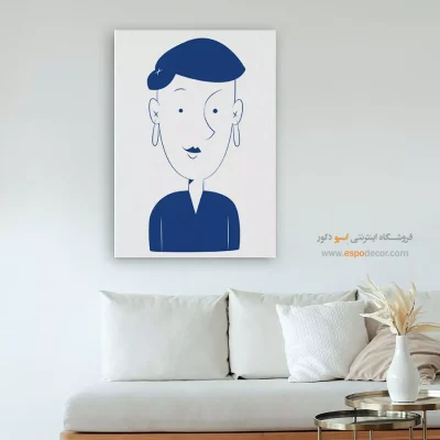 تابلو پرتره هنری برای دفتر