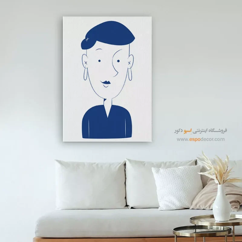تابلو پرتره هنری برای دفتر