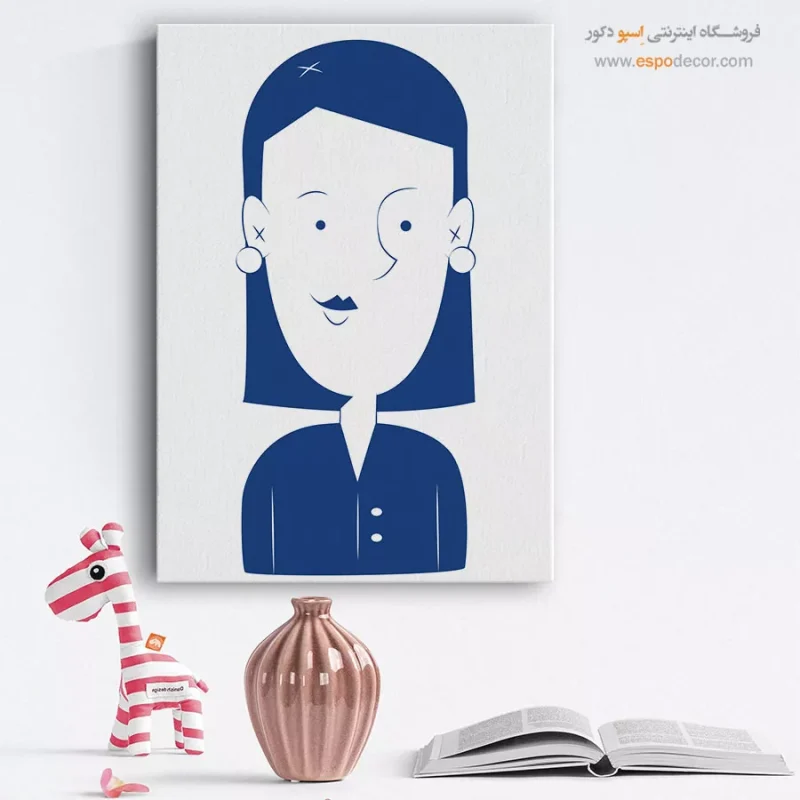 خرید تابلو پرتره هنری برای پذیرایی