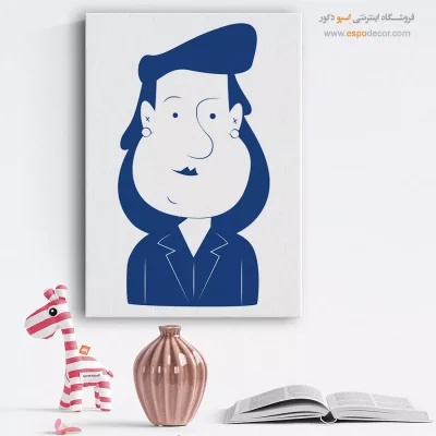 تابلو پرتره مدرن برای پذیرایی