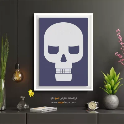 خرید تابلو چهره رنگی برای رستوران - نگاه پرنور – تابلو چهره - اسپو دکور