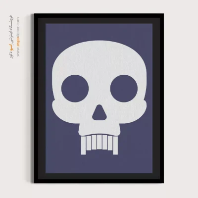 تابلو صورت قاب‌دار برای نشیمن - مثبت – تابلو چهره - اسپو دکور