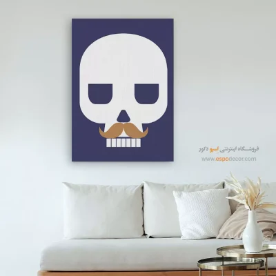 خرید تابلو نقاشی چهره قاب‌دار برای سالن زیبایی