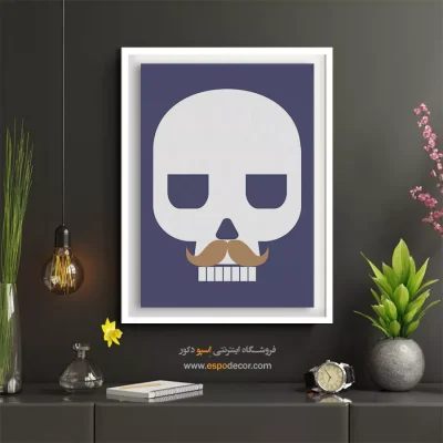 خرید تابلو نقاشی چهره قاب‌دار برای سالن زیبایی - پیروزی – تابلو چهره - اسپو دکور