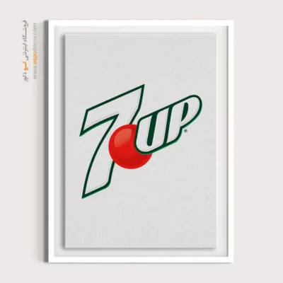 7up – تابلو لوگو های معروف - اسپو دکور