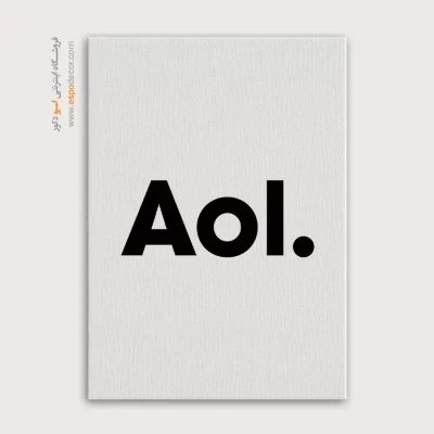 تابلو لوگو های معروف – Aol