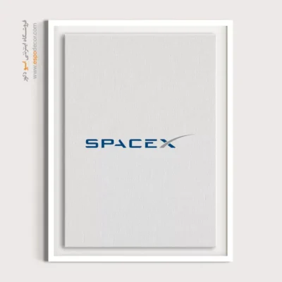 تابلو لوگو های معروف – SPACEX - اسپو دکور