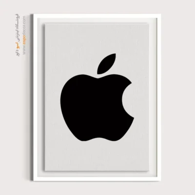 تابلو لوگو های معروف – Apple - اسپو دکور