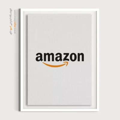 تابلو لوگو های معروف – amazon - اسپو دکور