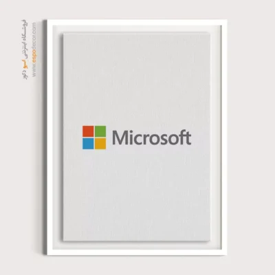 تابلو لوگو های معروف – Microsoft - اسپو دکور