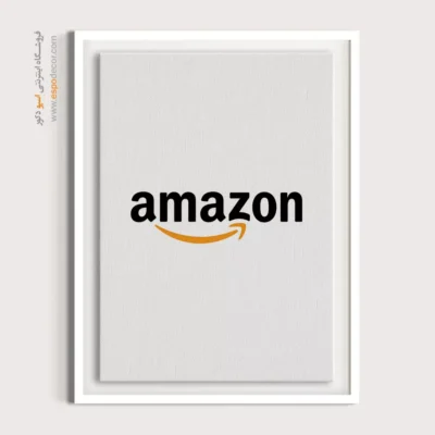 تابلو لوگو های معروف – amazon - اسپو دکور
