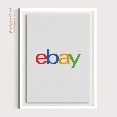 تابلو لوگو های معروف – ebay - اسپو دکور