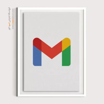 تابلو لوگو های معروف – Gmail - اسپو دکور