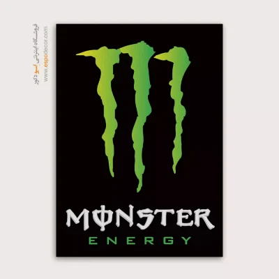 تابلو لوگو های معروف – MONSTER