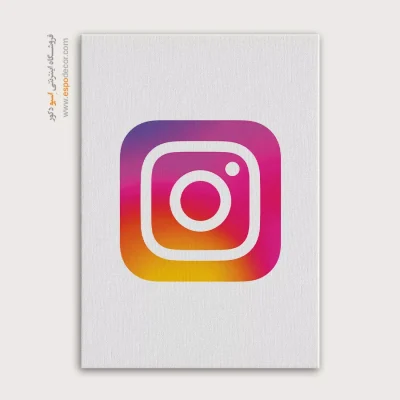 تابلو لوگو های معروف – instagram