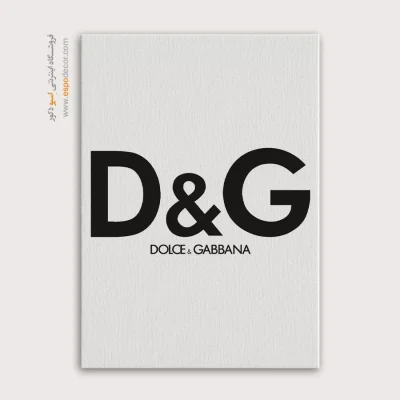 تابلو لوگو های معروف – DOLCE&GABBANA