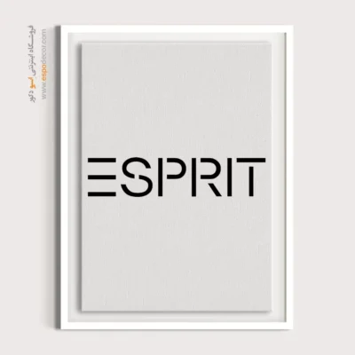 تابلو لوگو های معروف – ESPRIT - اسپو دکور