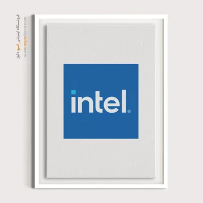 تابلو لوگو های معروف – intel - اسپو دکور