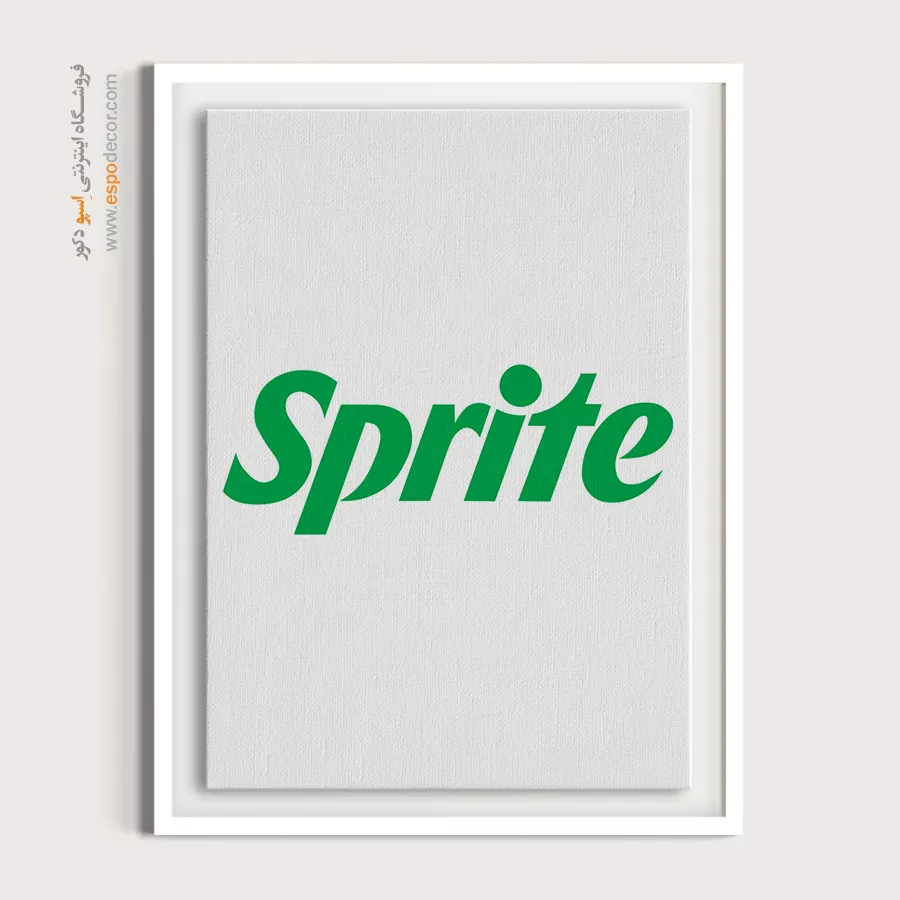 تابلو لوگو های معروف – Sprite - اسپو دکور