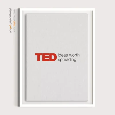تابلو لوگو های معروف – TED - اسپو دکور