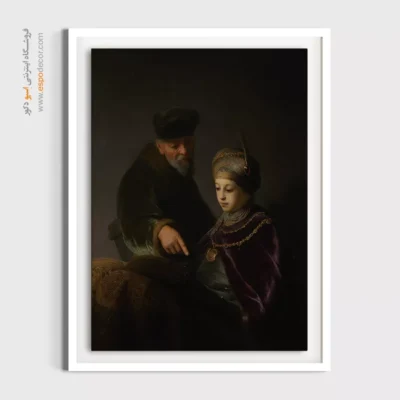 خرید تابلو نقاشی گل - تابلو نقاشی های معروف - اسپو دکور