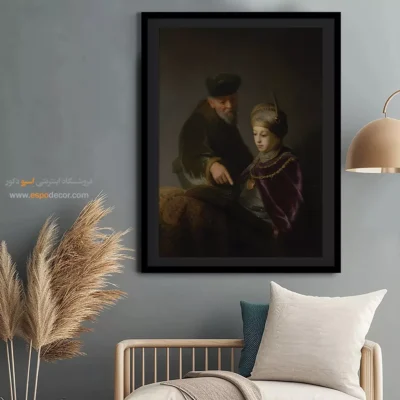 خرید تابلو نقاشی گل - تابلو نقاشی های معروف - اسپو دکور