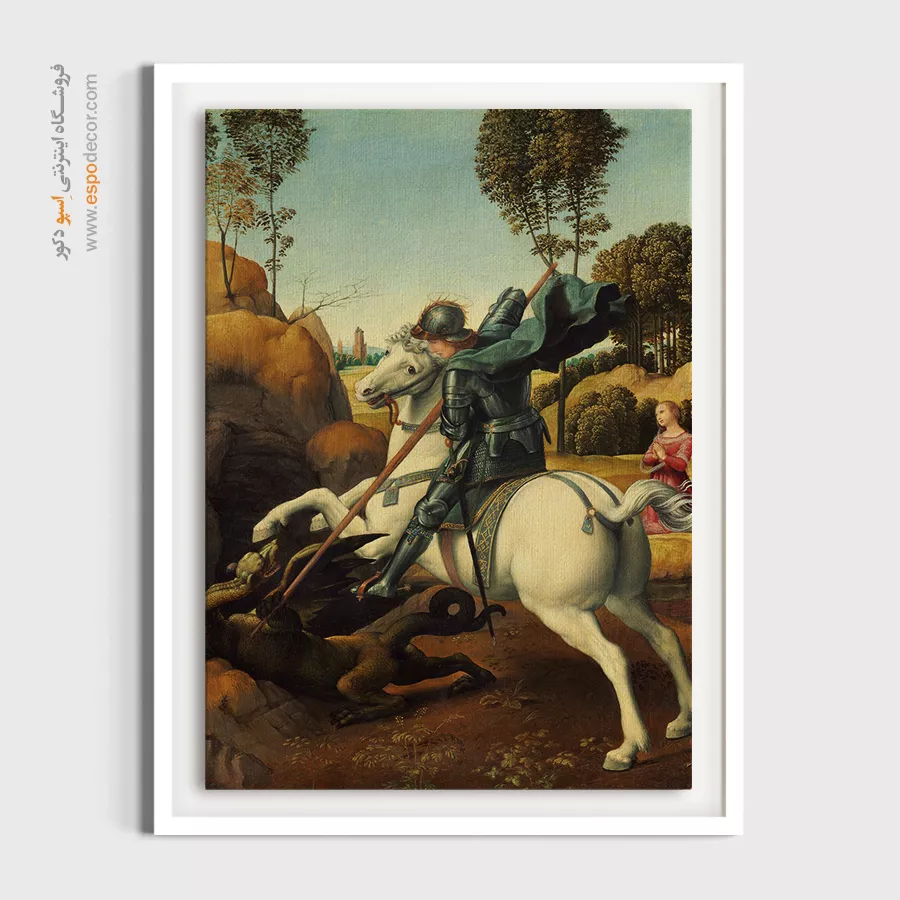 تابلو هنری بزرگ - تابلو نقاشی های معروف - اسپو دکور