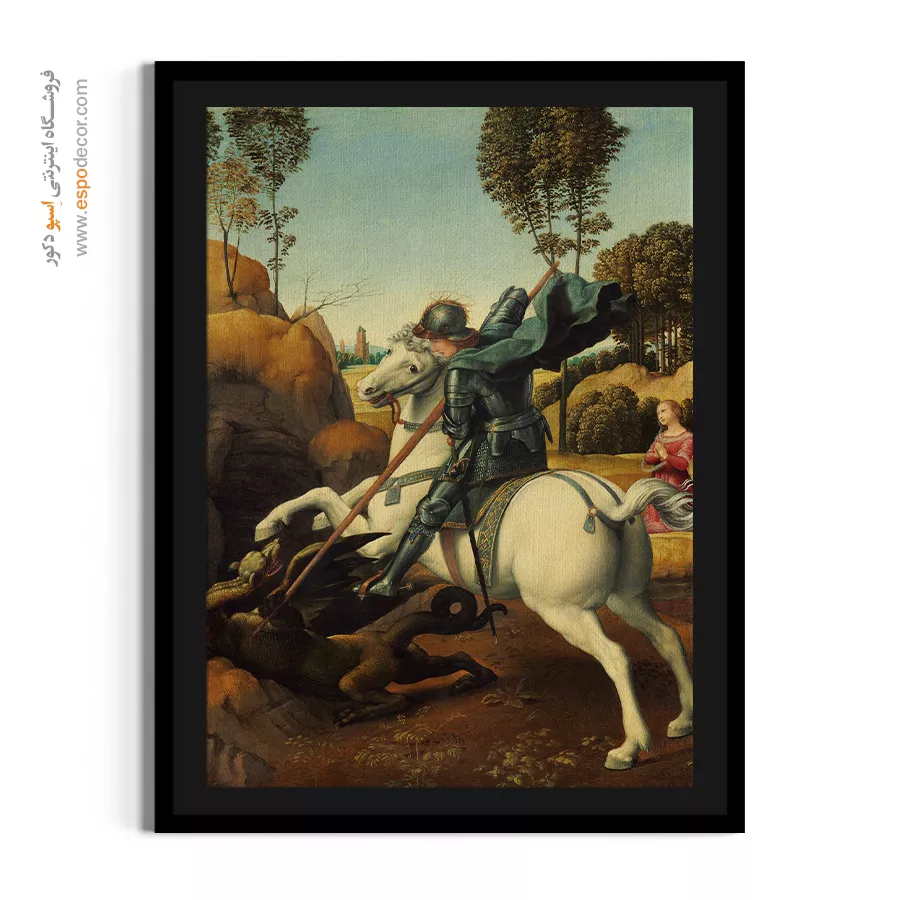 تابلو هنری بزرگ - تابلو نقاشی های معروف - اسپو دکور