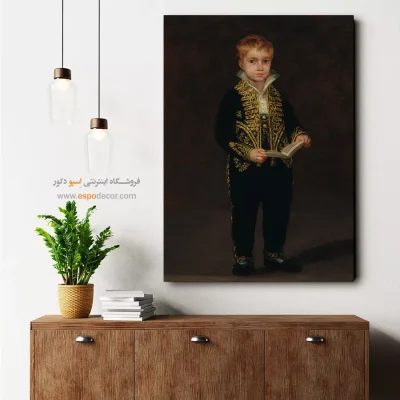 خرید نقاشی انتزاعی سیاه و سفید