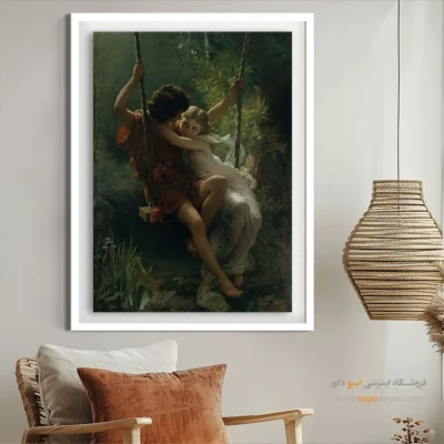 خرید تابلو نقاشی آرامش‌بخش - تابلو نقاشی های معروف - اسپو دکور