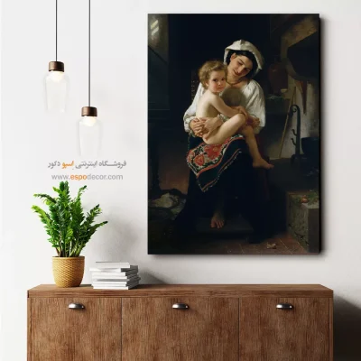 تابلو نقاشی های معروف - خرید نقاشی طبیعت وحشی - اسپو دکور