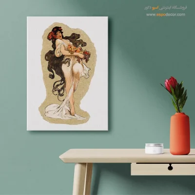 تابلو نقاشی های معروف - خرید تابلو نقاشی خورشید و ماه - اسپو دکور