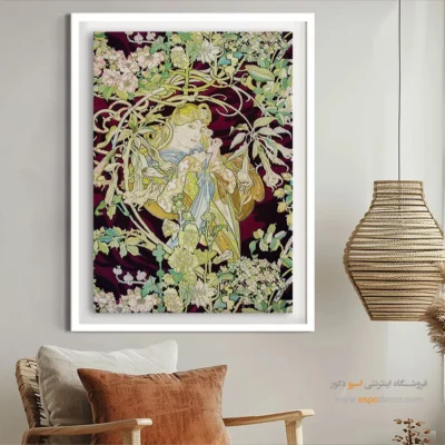خرید تابلو نقاشی با تکنیک جوهری - تابلو نقاشی های معروف - اسپو دکور