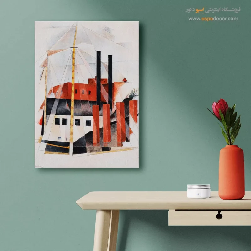نقاشی برجسته روی بوم