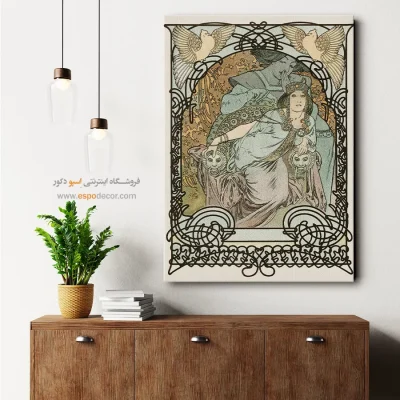 تابلو نقاشی های معروف - نقاشی مهتابی - اسپو دکور