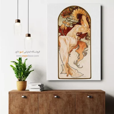 تابلو نقاشی های معروف - نقاشی آسمان شب - اسپو دکور